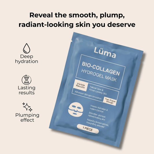 Bio-Collagen Hydrogel Mask – Instant Glow & Firmness