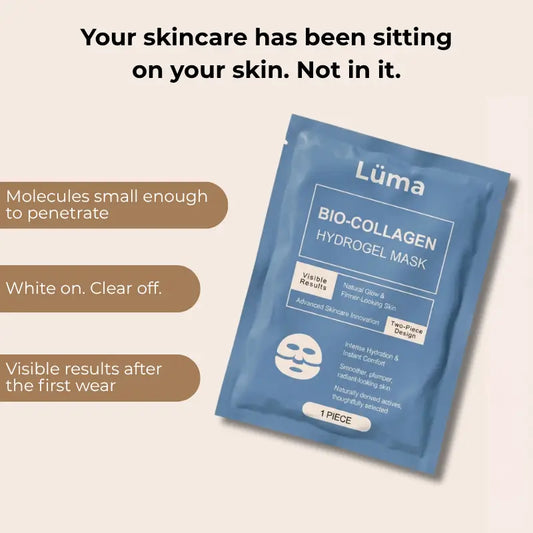 Bio-Collagen Hydrogel Mask – Instant Glow & Firmness
